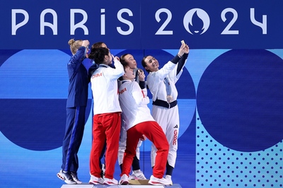 Not just the scoreboard! The LED display lights up every corner and brings you closer to the Paris Olympic Games